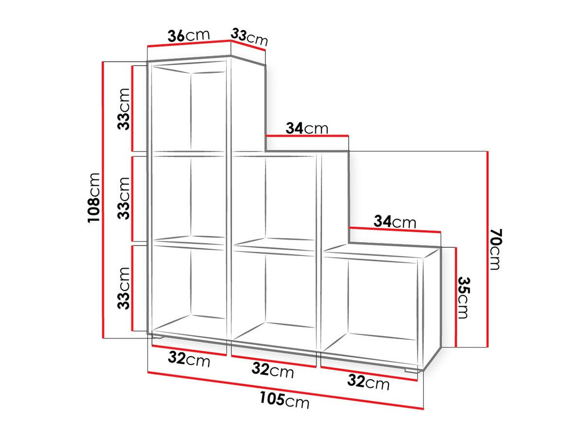 Bookcase Sarasota 110