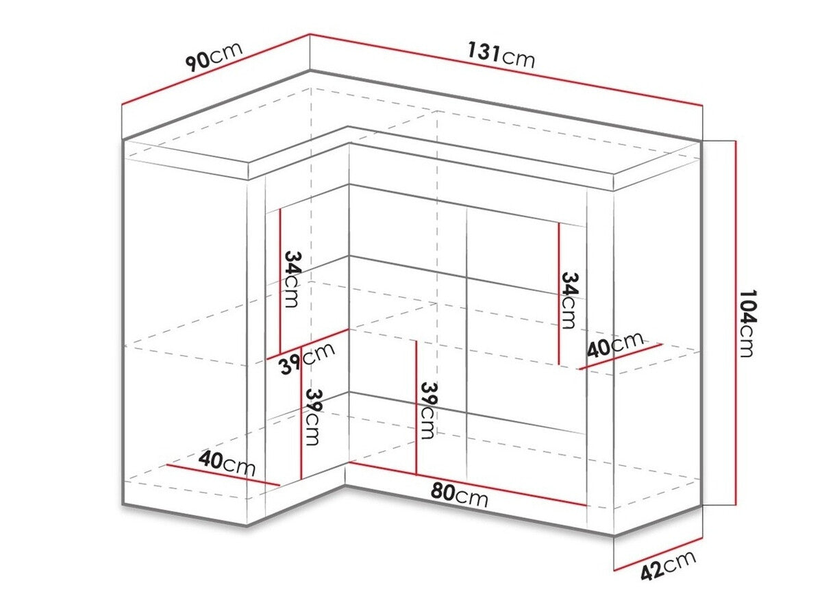 Corner cabinet Stanton C113
