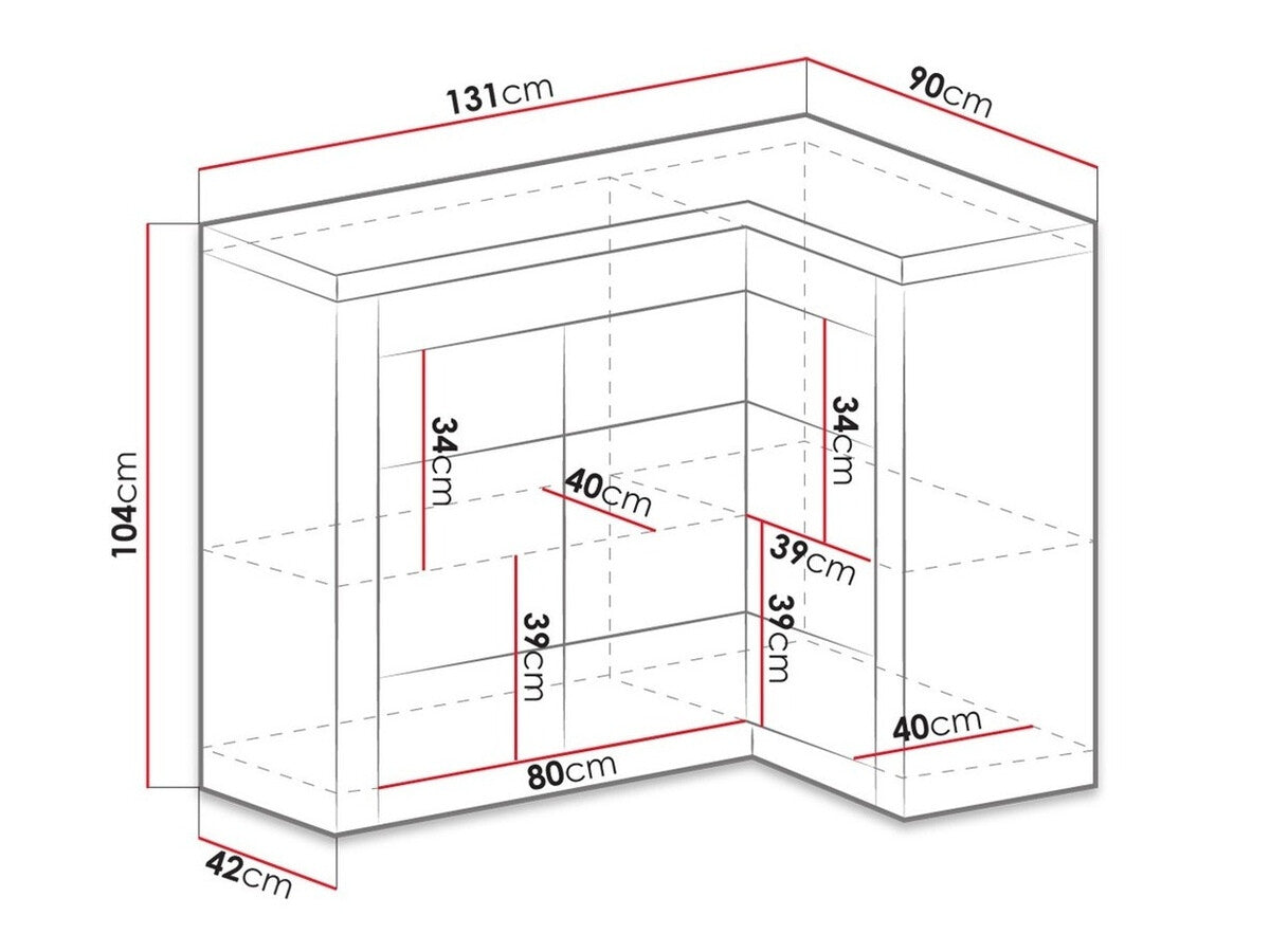 Corner cabinet Stanton C112