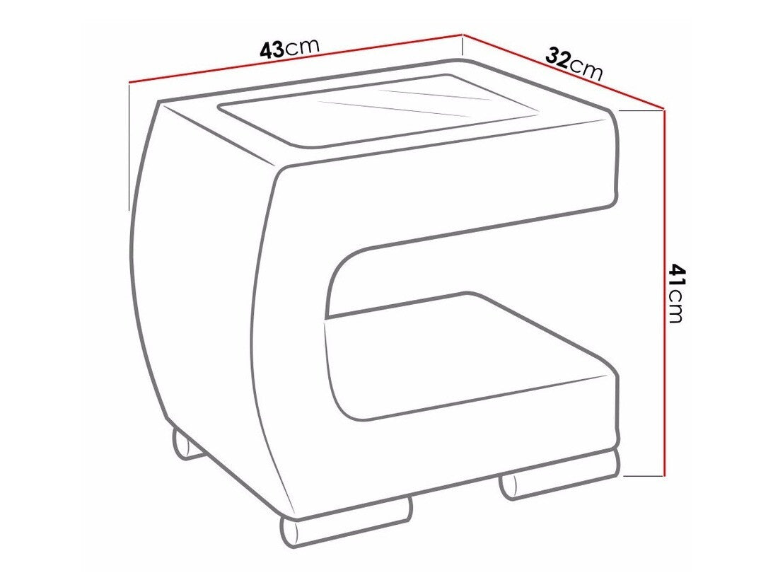 Sengebord Baltimore 105