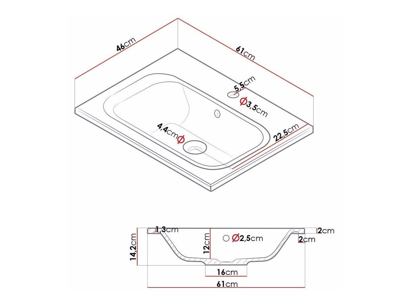 Bathroom set Tucson 105
