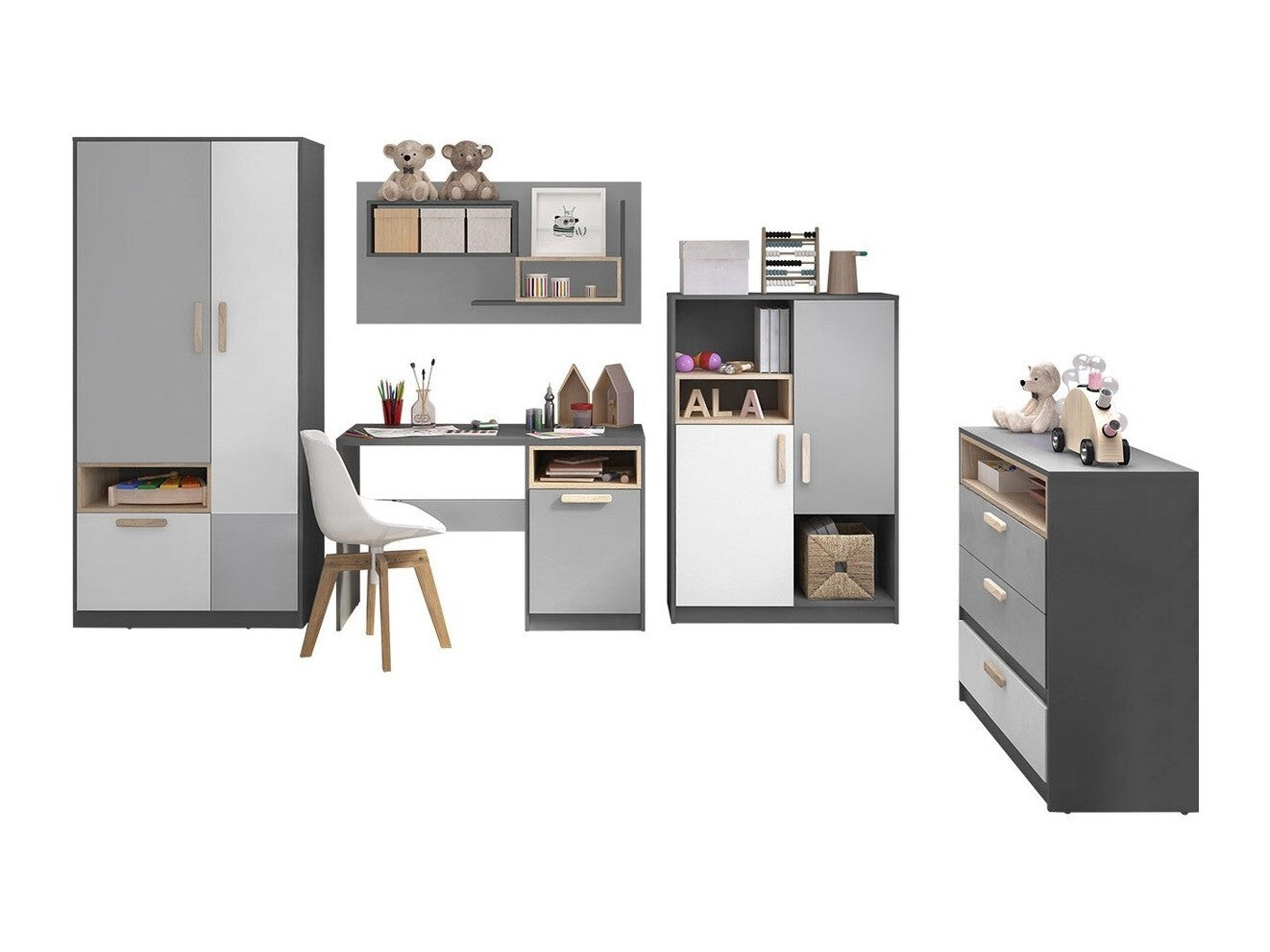 Børneværelses-sæt Veravie 124