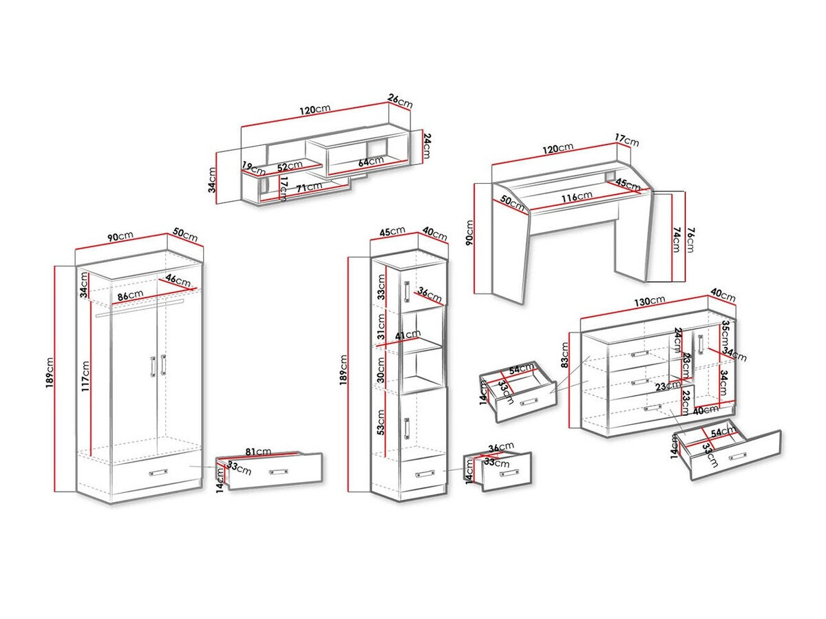 Children's room set Akron K107