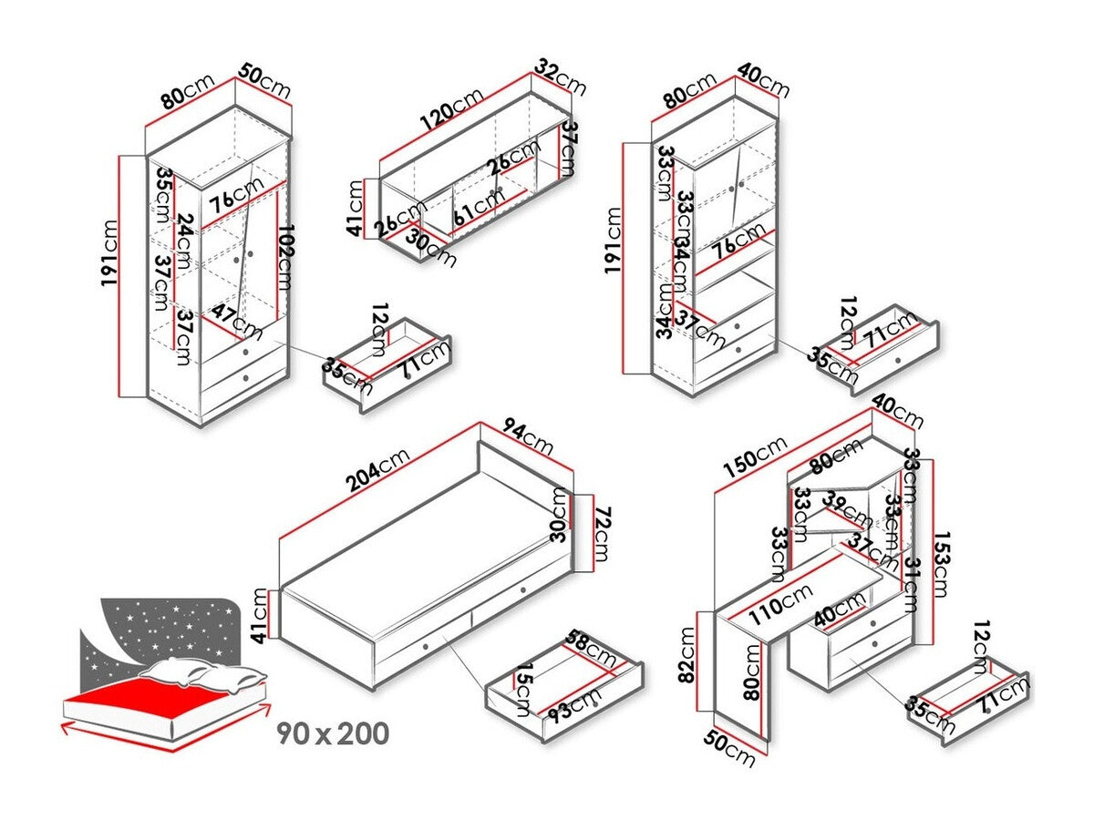 Furniture set Akron M118