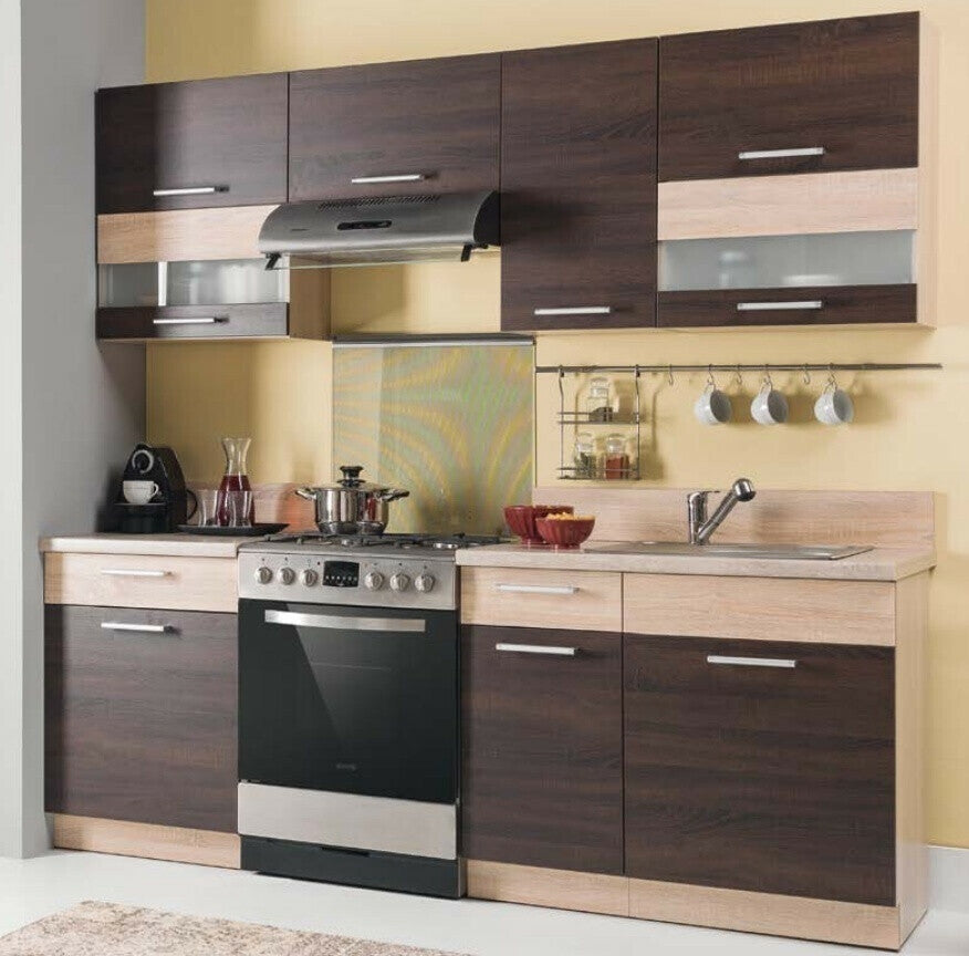 Modulskab med skuffe og låger Mode Dark 113