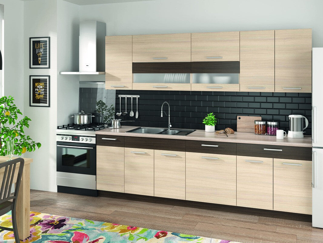 Modulopbygget vaskeskab med låger Mode Light 116