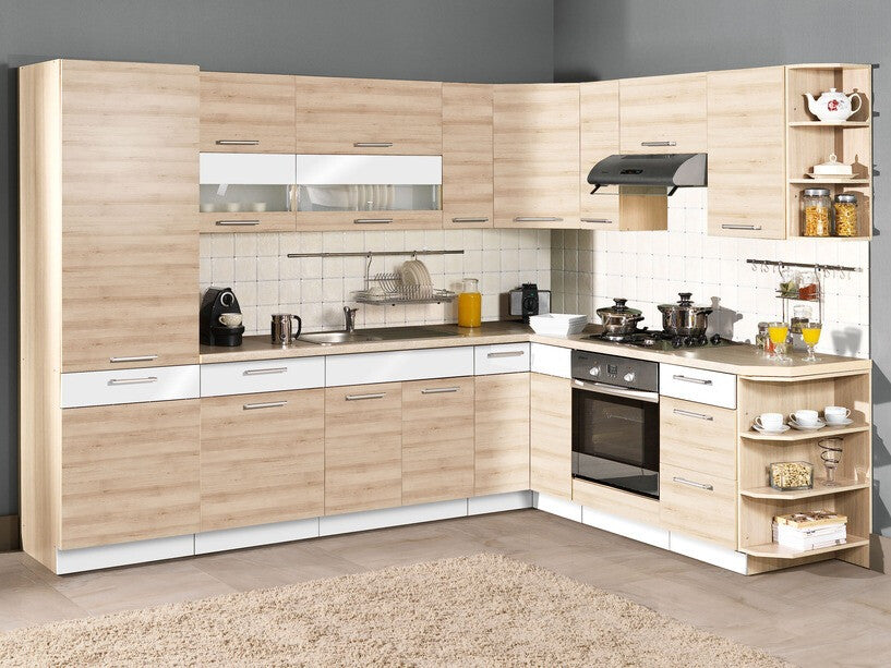 Modulopbygget vaskeskab med låger Mode Beech 116