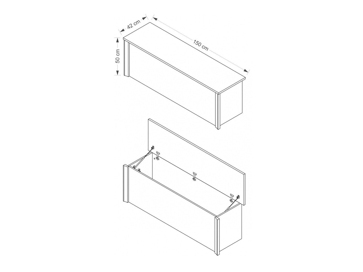 Opbevaringsboks Murrieta D116