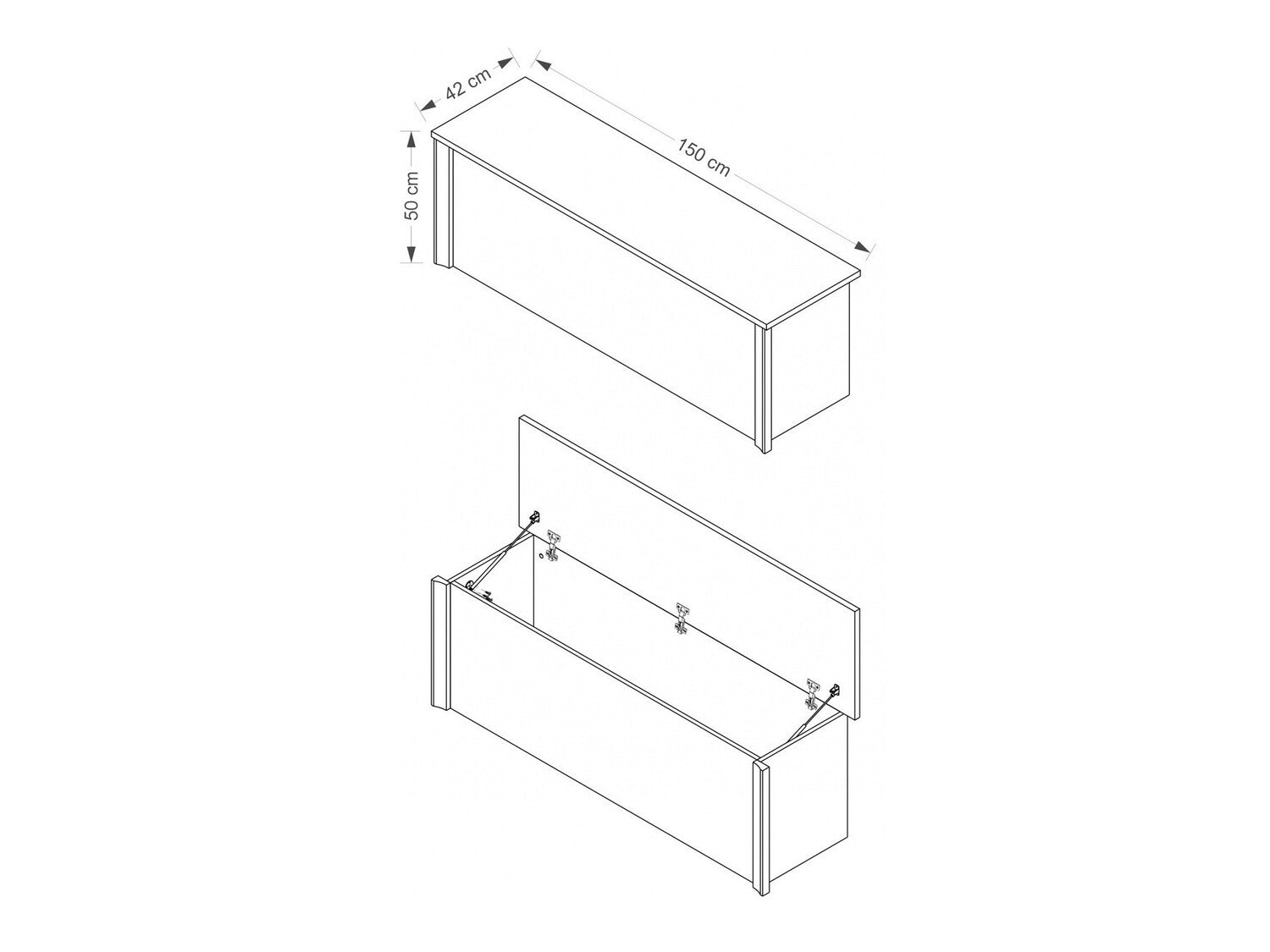 Opbevaringsboks Murrieta D116