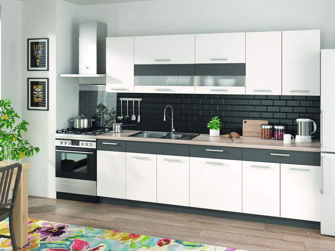 Modulskab med låger Mode White 123