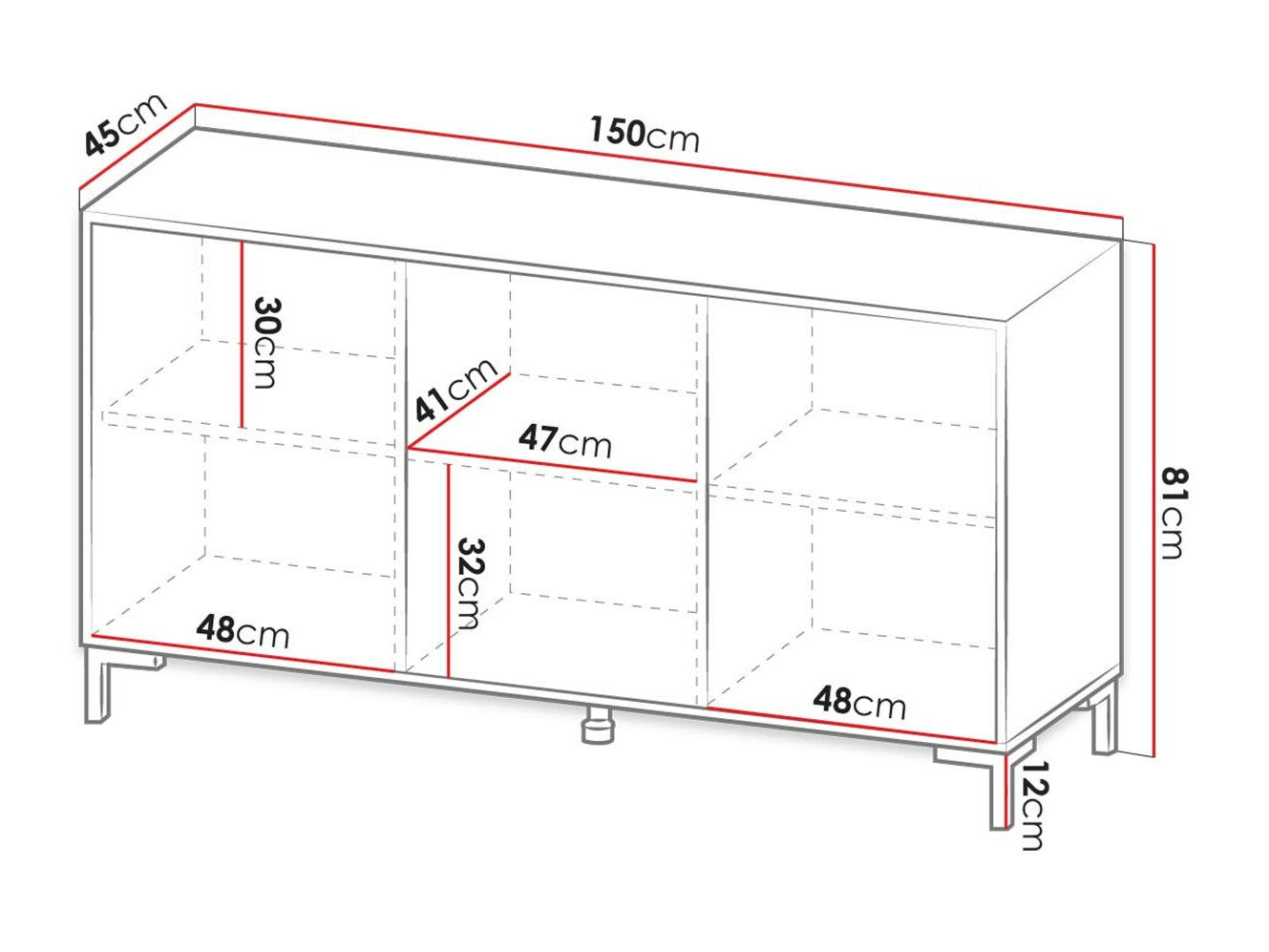 Skænk Charlotte 159
