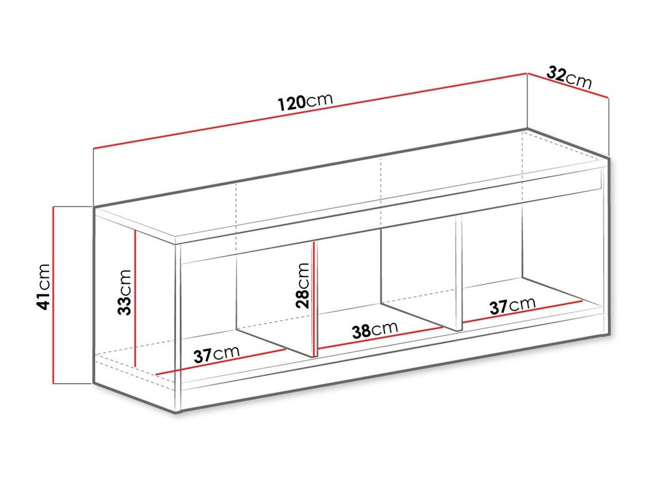 Wall shelf Akron J106