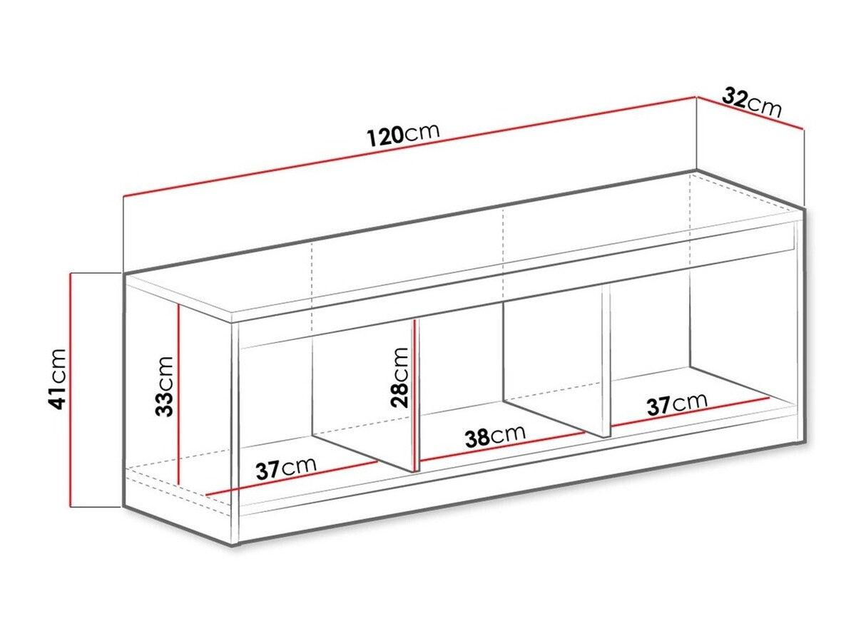 Wall shelf Akron J106
