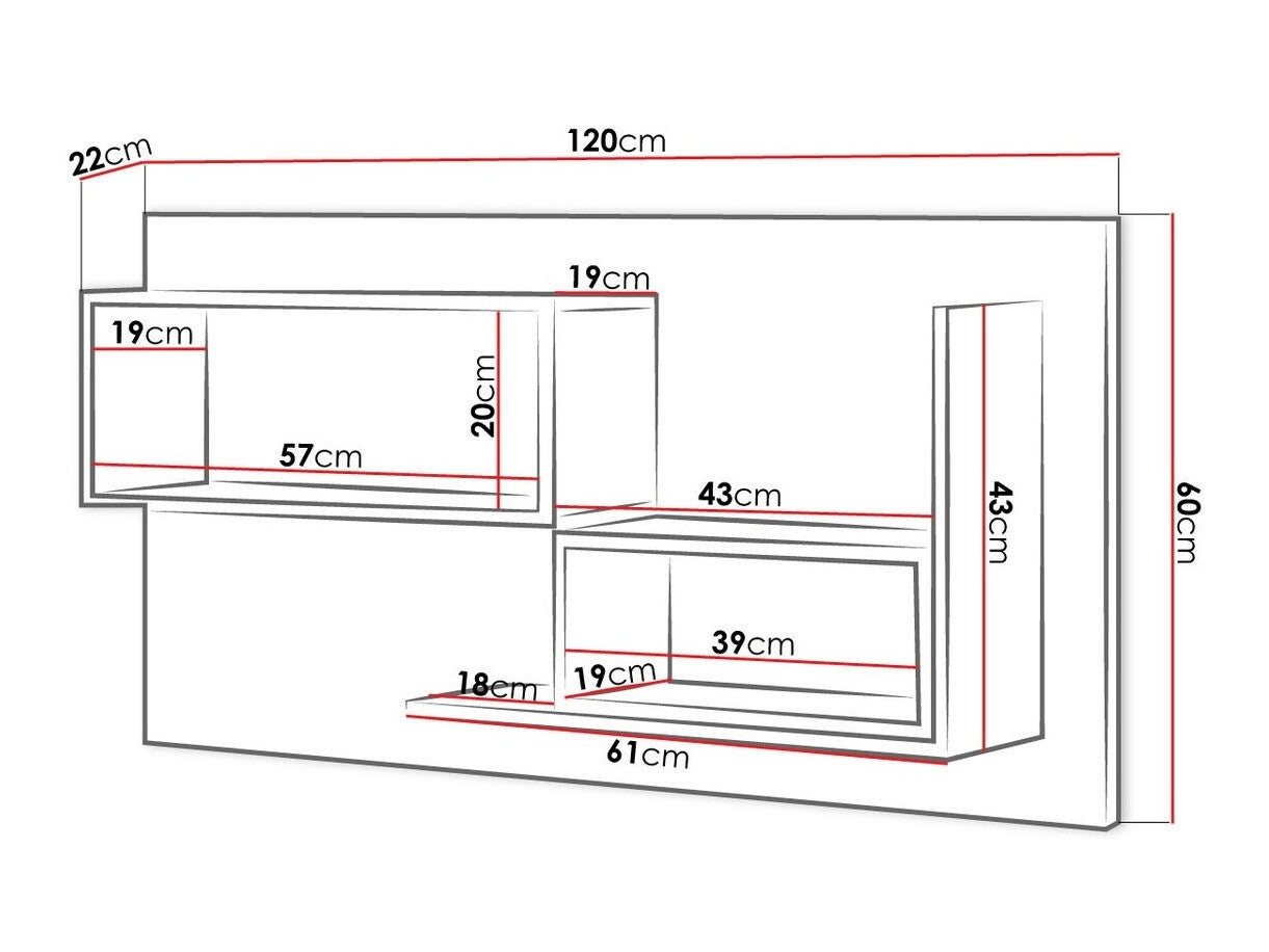 Vægreol Fresno E107