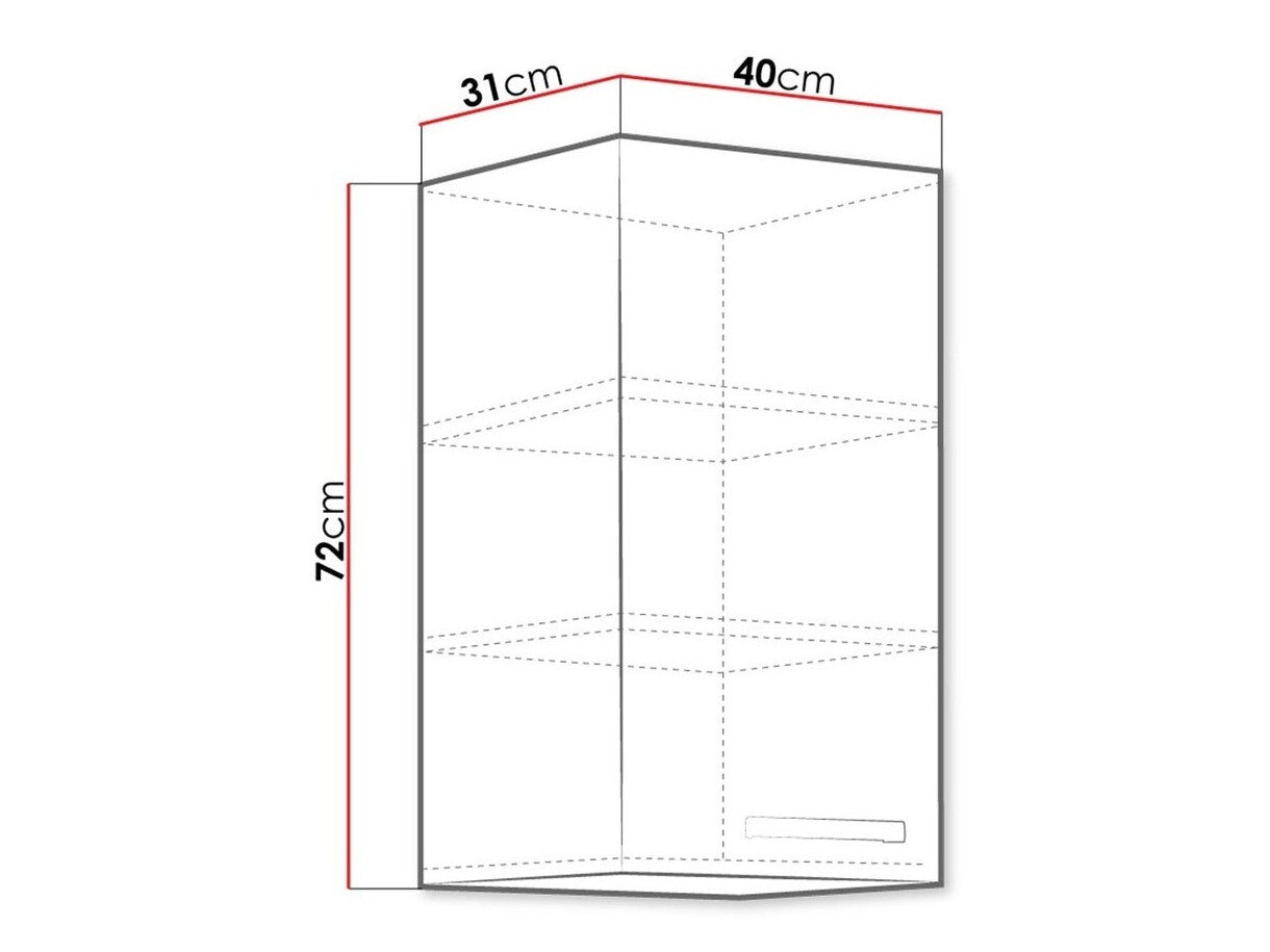 Modulært vægskab Multi White 119