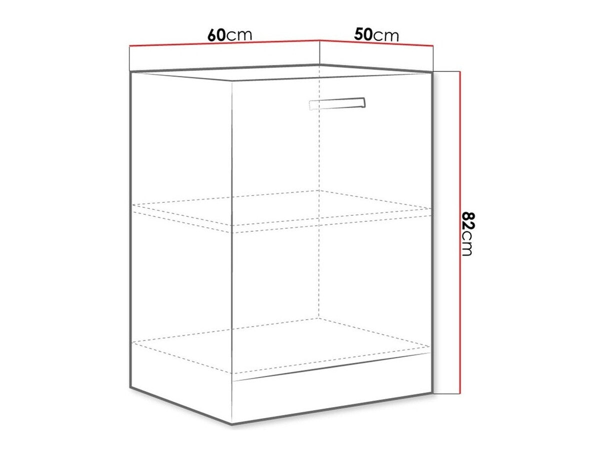 Modulskab med låger Multi Cream 116