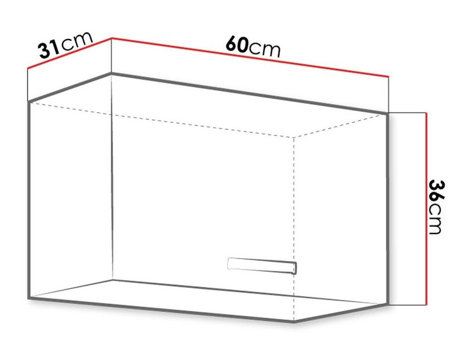 Modulært vægskab Multi Grey 113