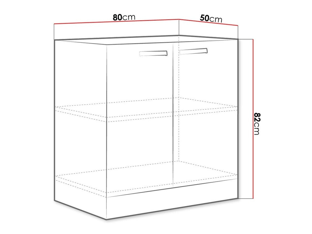 Modulskab med låger Multi White 112