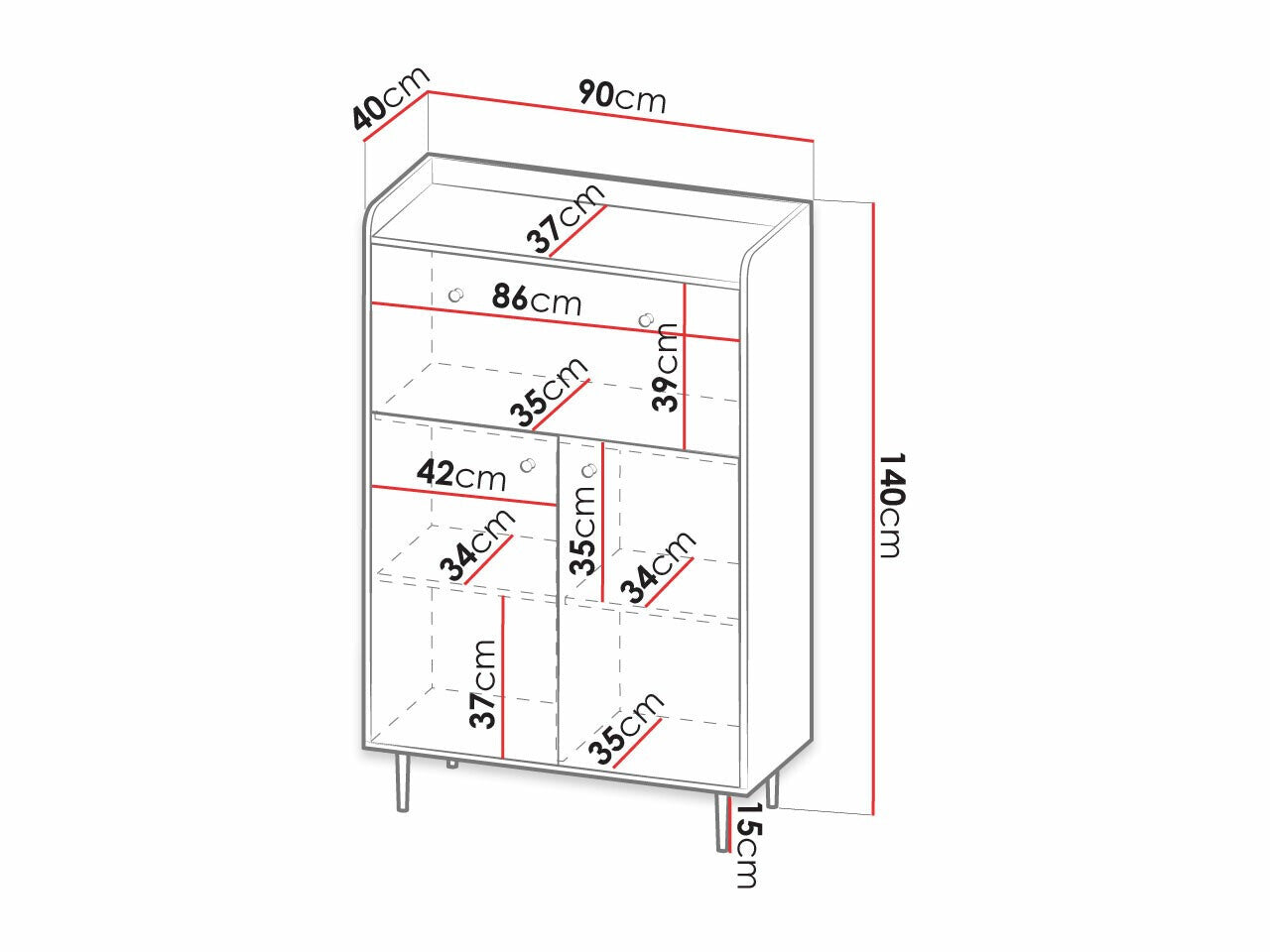 Sideboard Providence 158