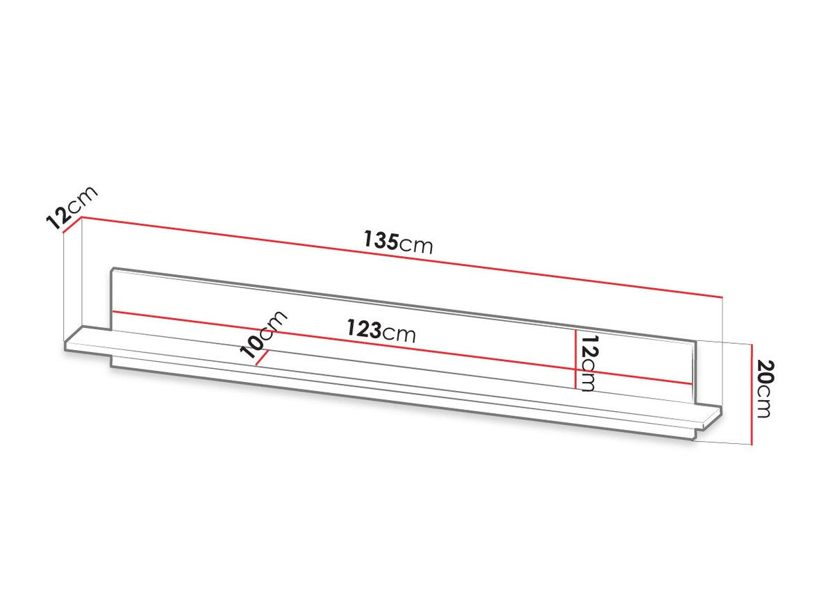 Wall shelf Providence 160