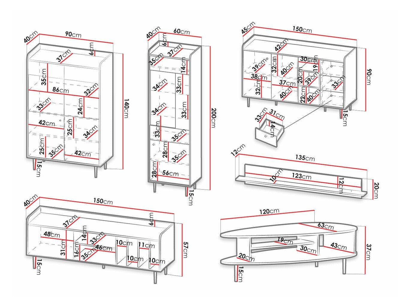 Living room set Providence M101