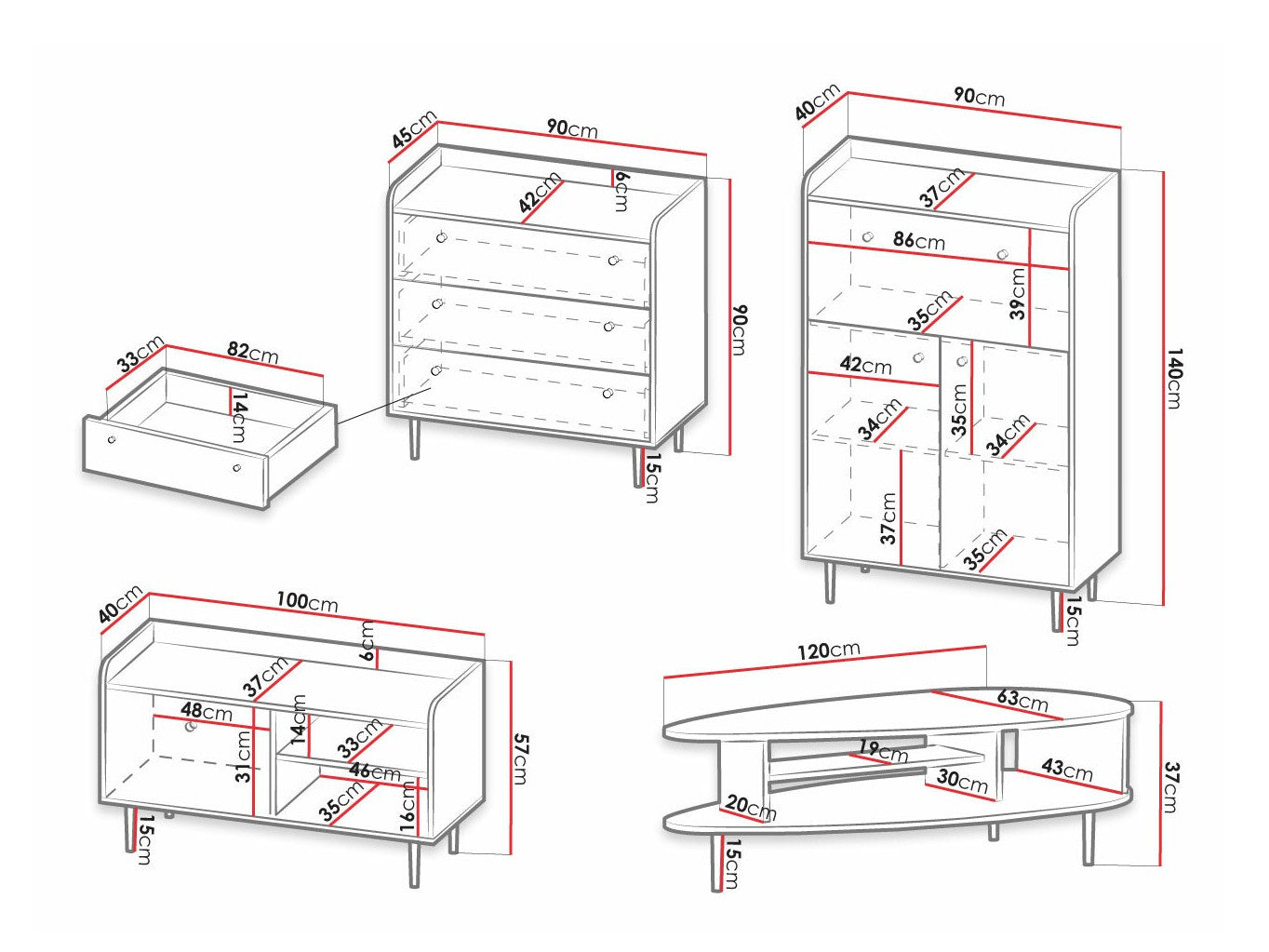Living room set Providence M102