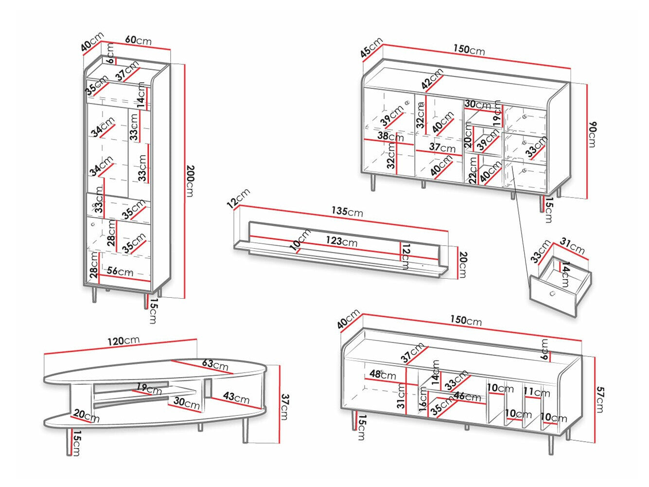 Living room set Providence M104