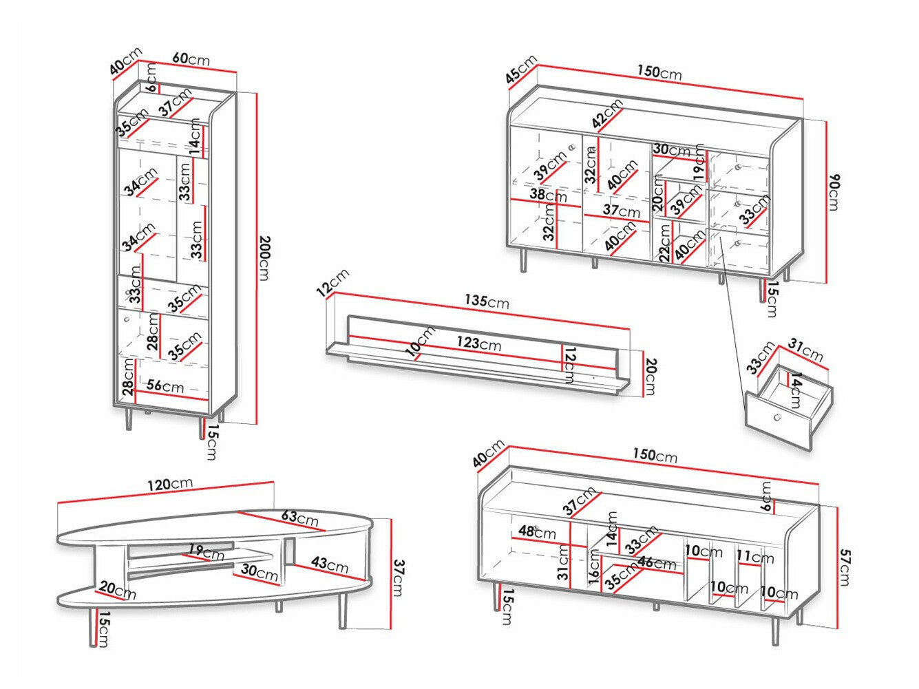 Living room set Providence M104