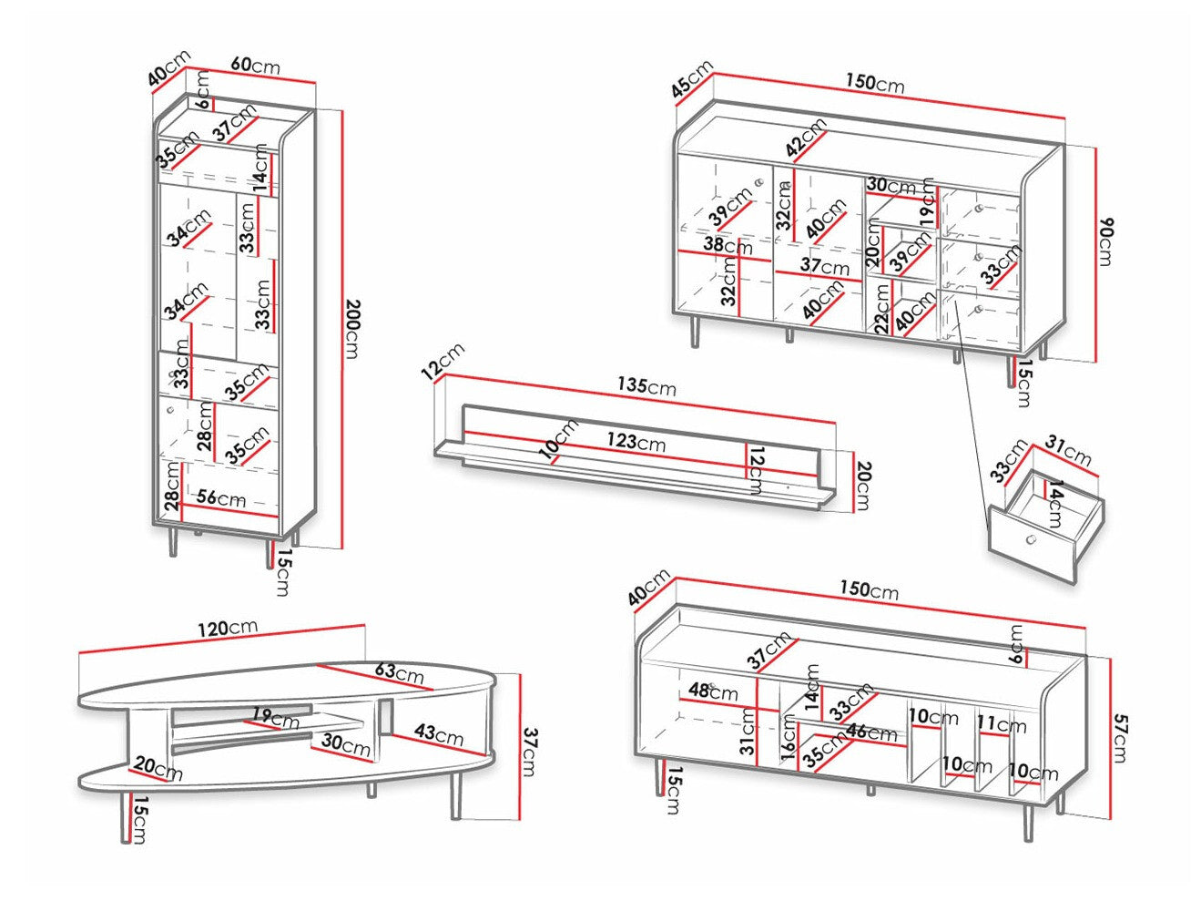 Living room set Providence M104