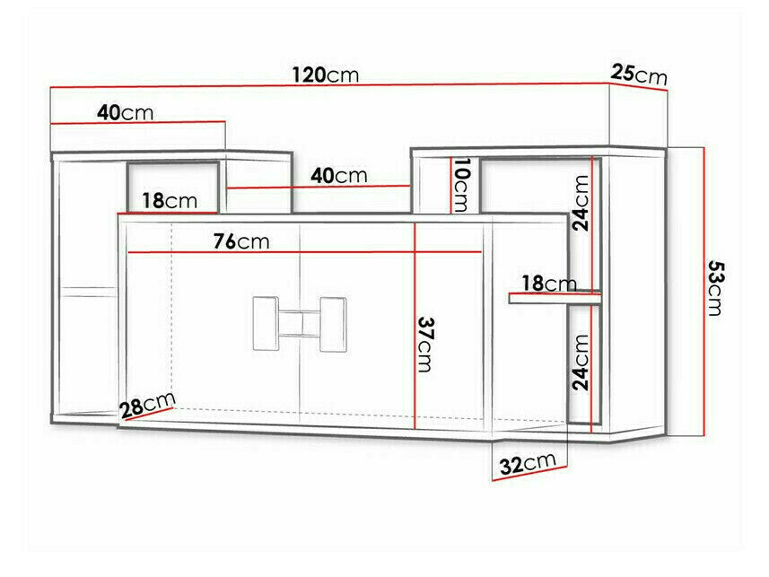 Wall cabinet Akron N107