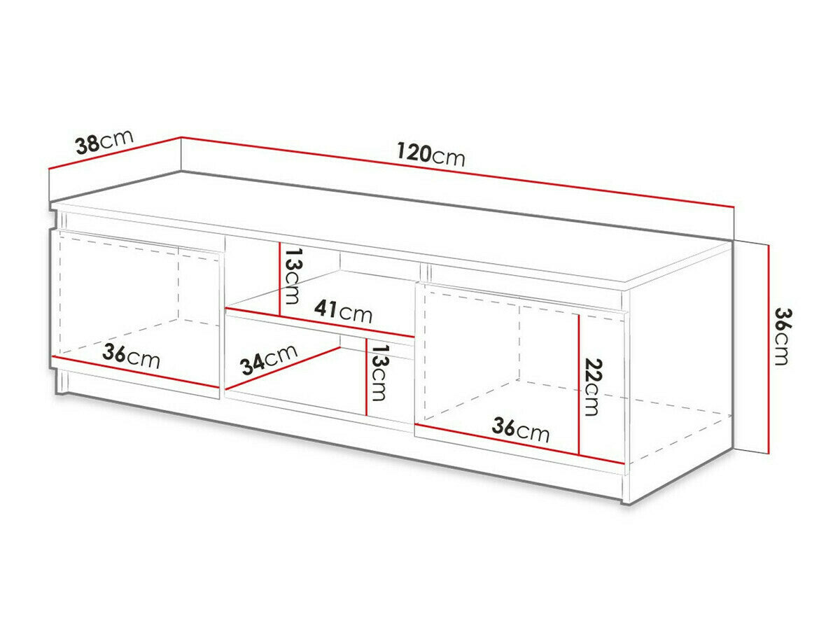 TV-bord Sarasota 139