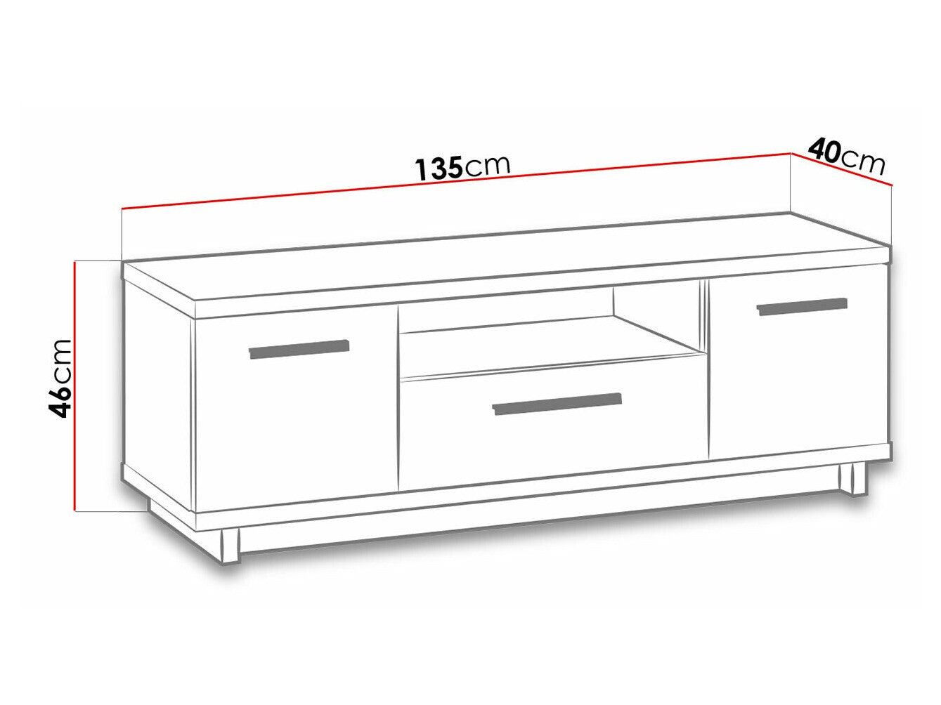 TV stand Providence N105
