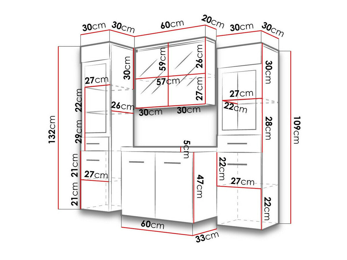 Badeværelses-sæt Sarasota 140