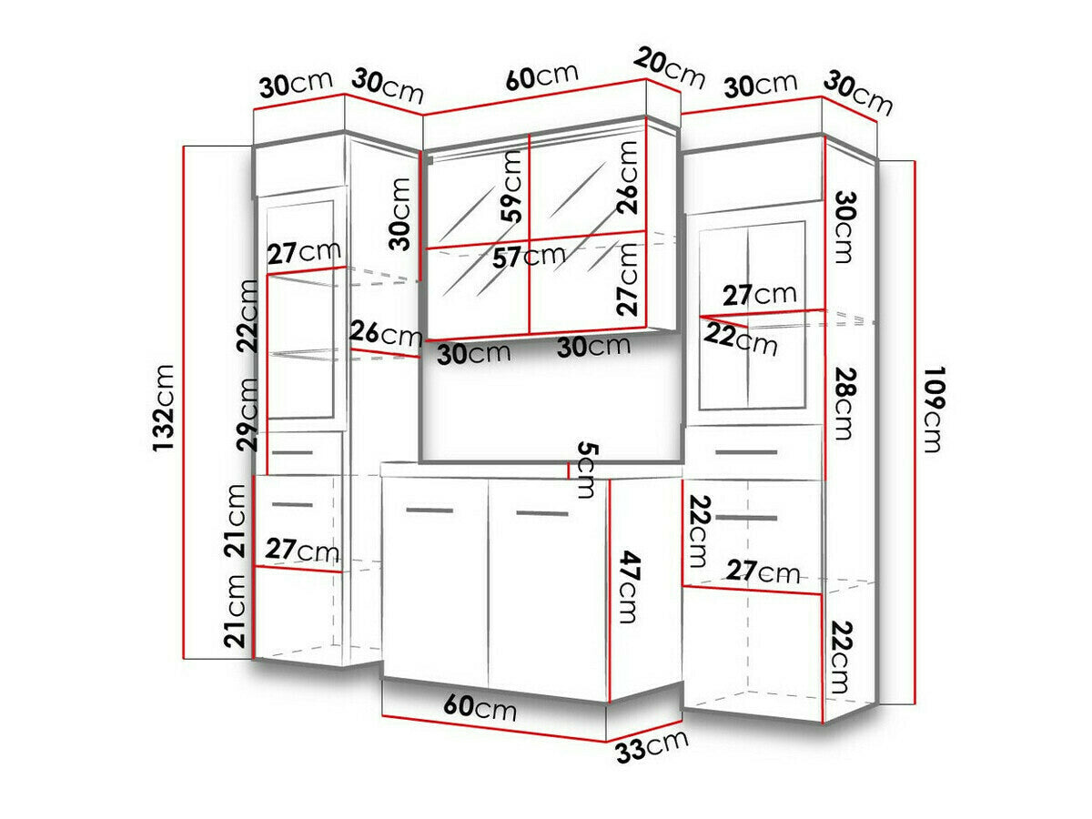 Badeværelses-sæt Sarasota 140