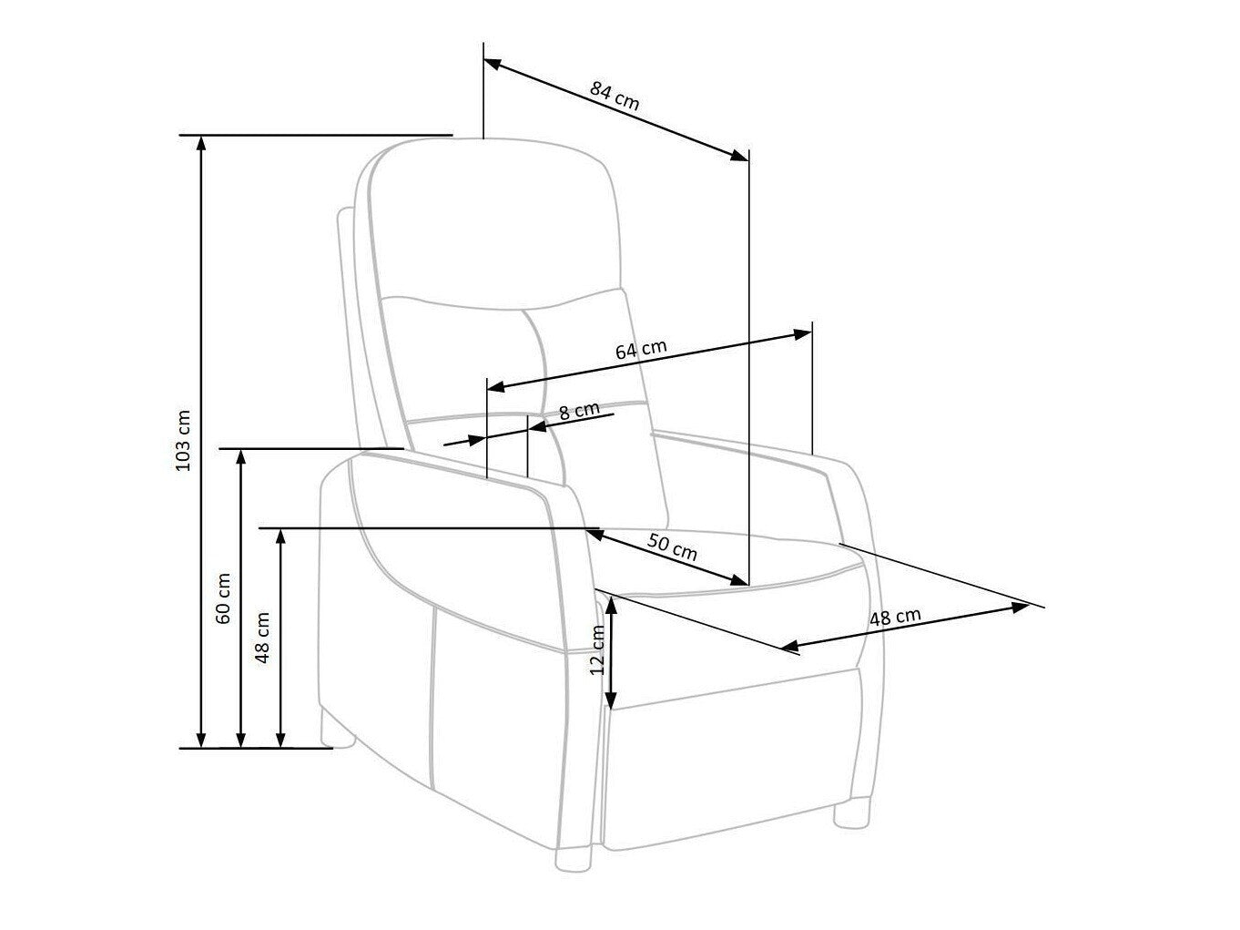 Lænestol Houston 992