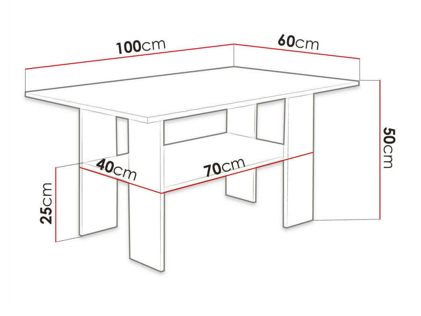 Sofabord Reading 101