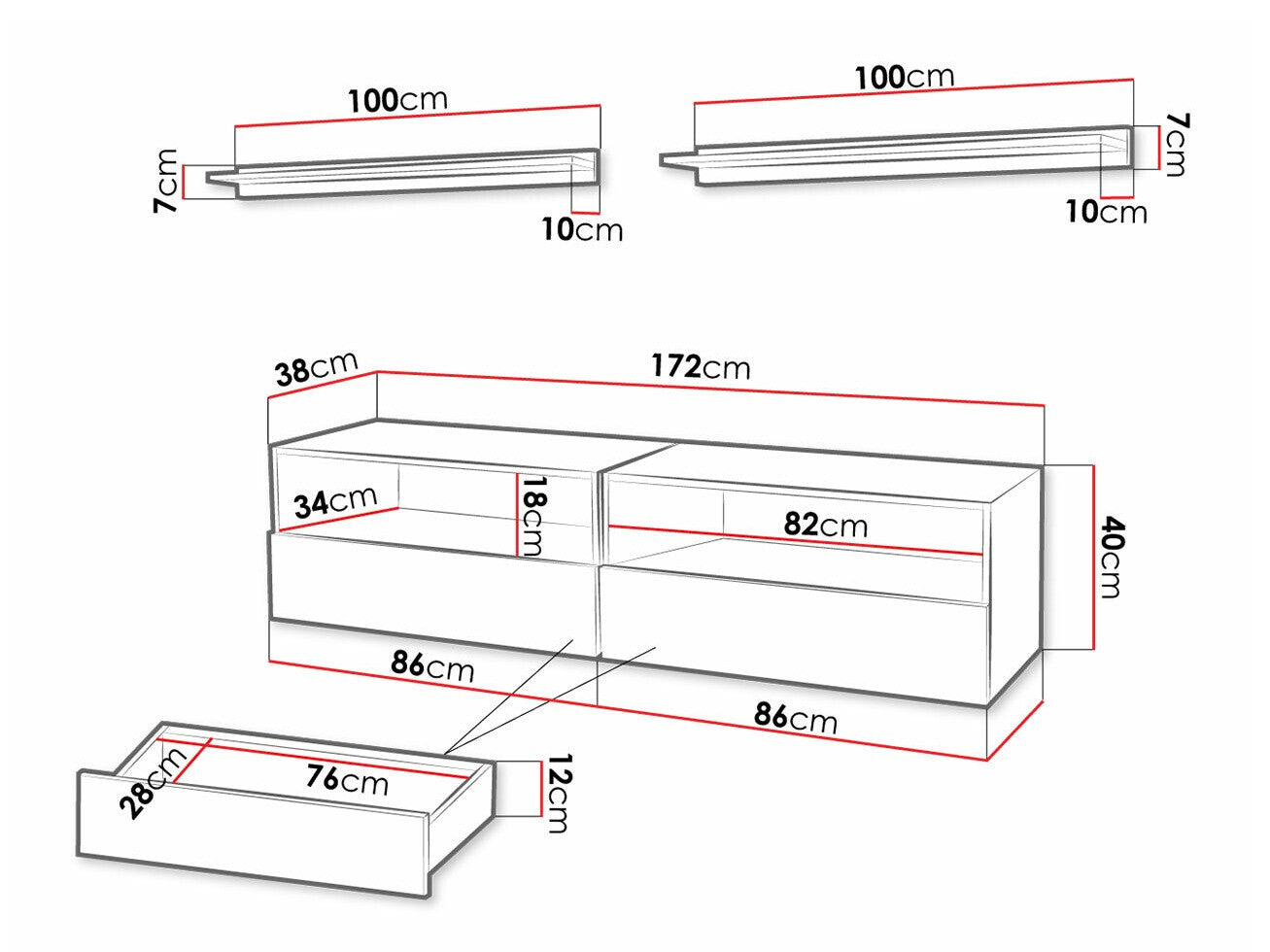 Living room set Hoover 107