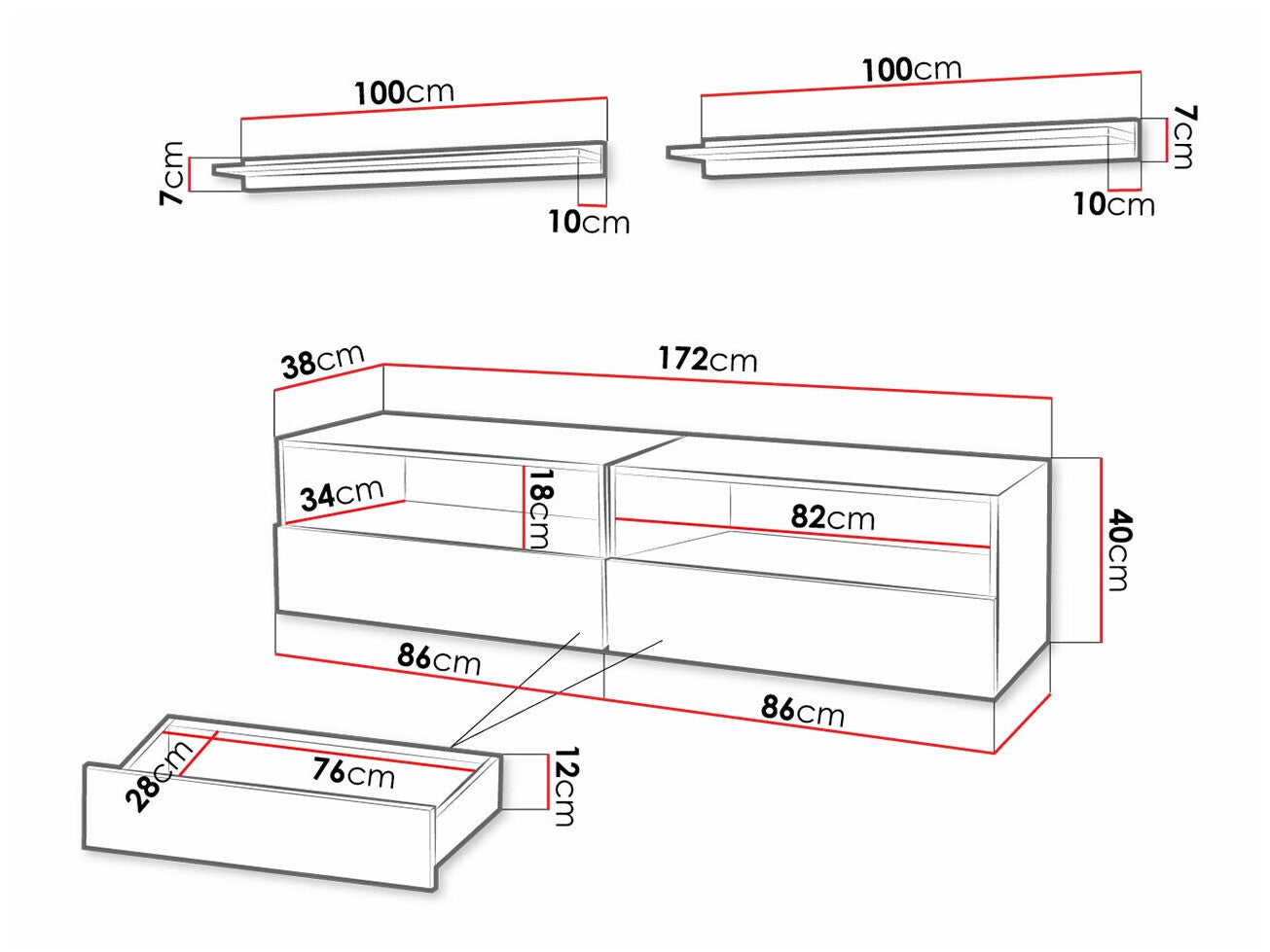 Living room set Hoover 107