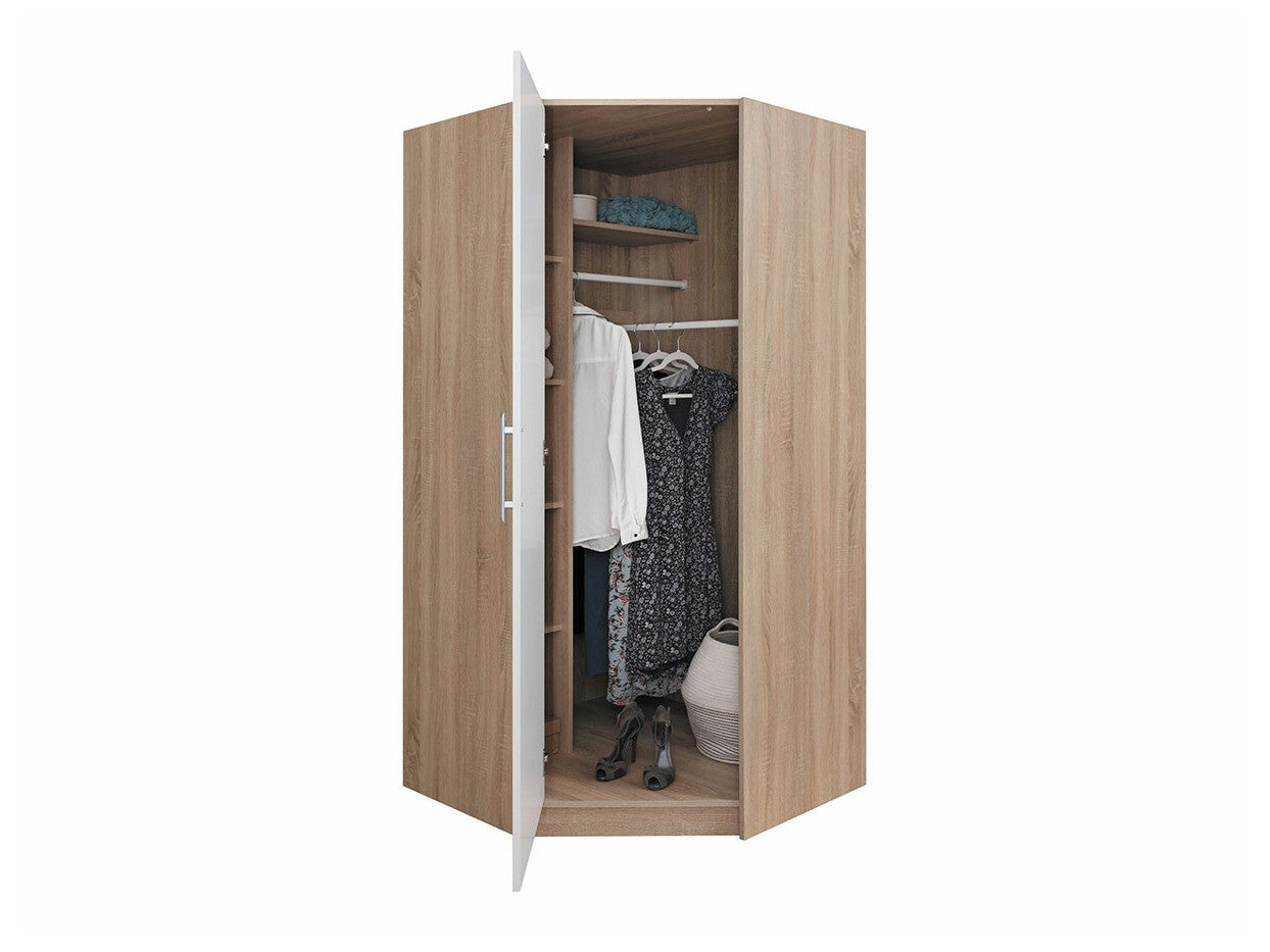 Hjørneklædeskab Omaha K106