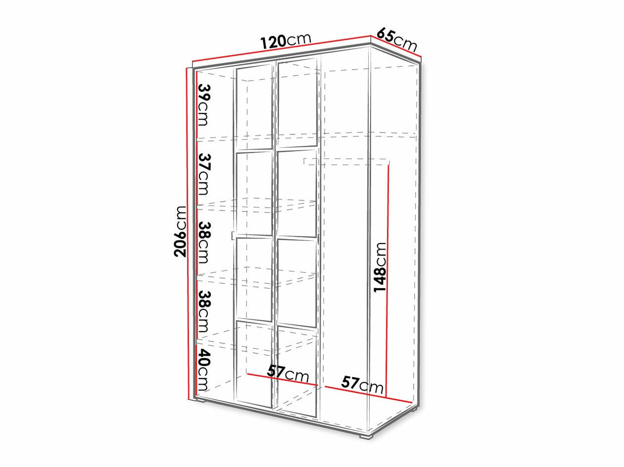 Garderobeskab Toledo 117