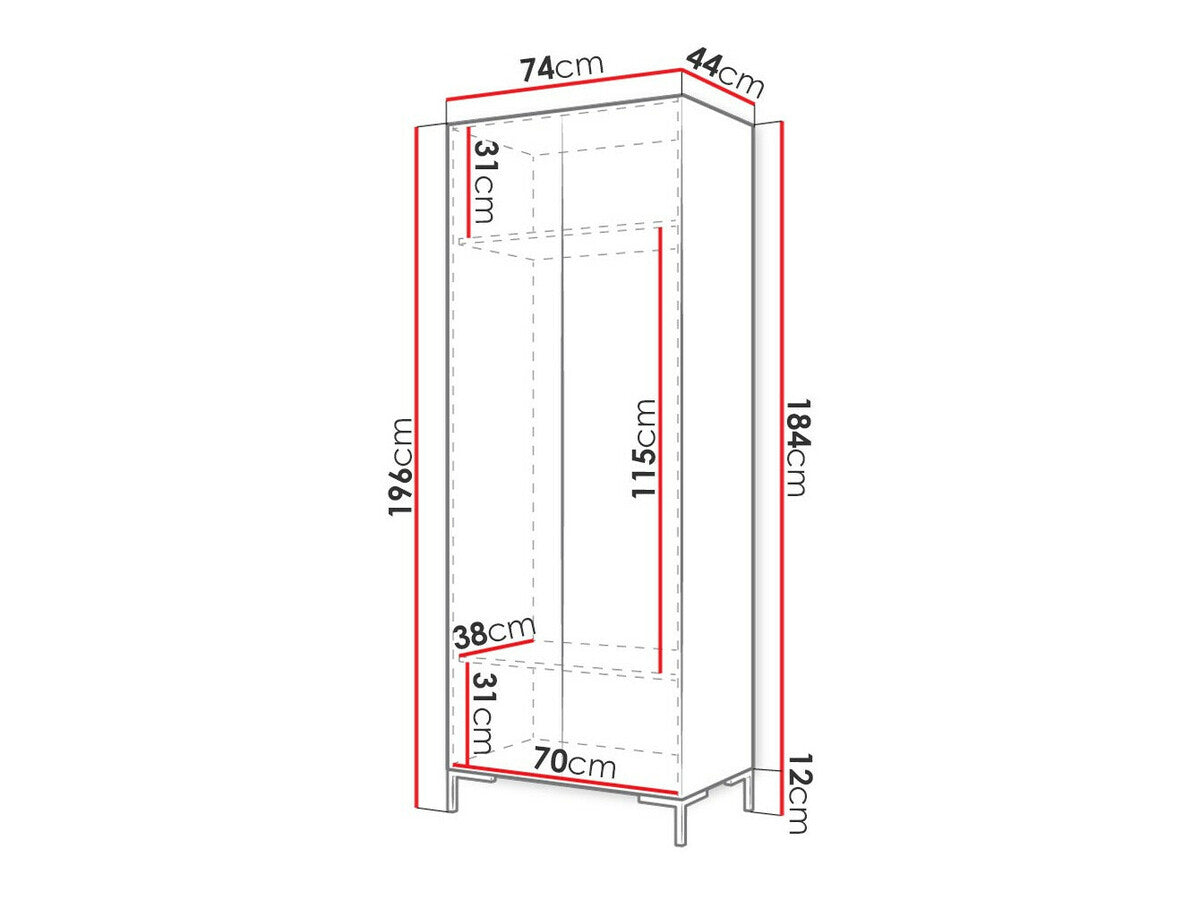 Wardrobe Hartford F109
