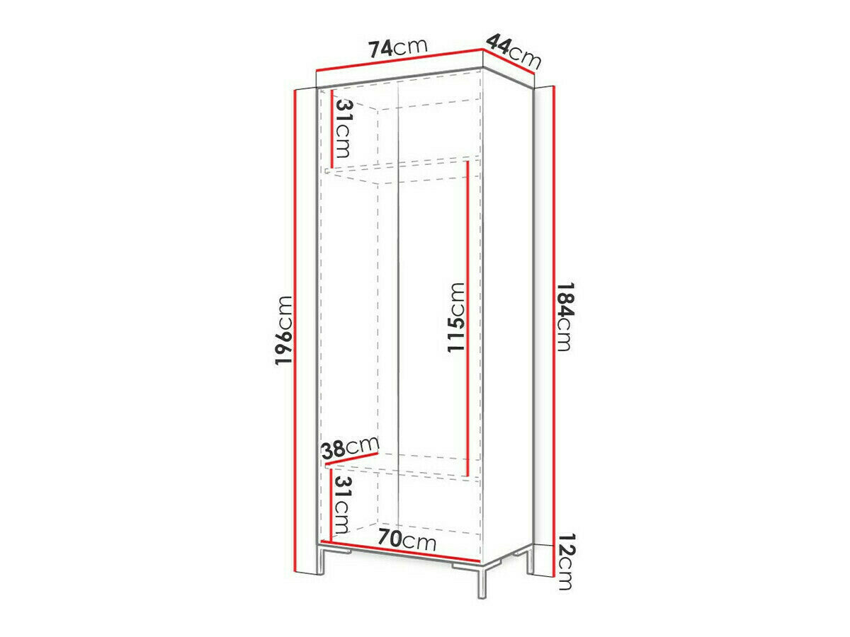 Wardrobe Hartford F110
