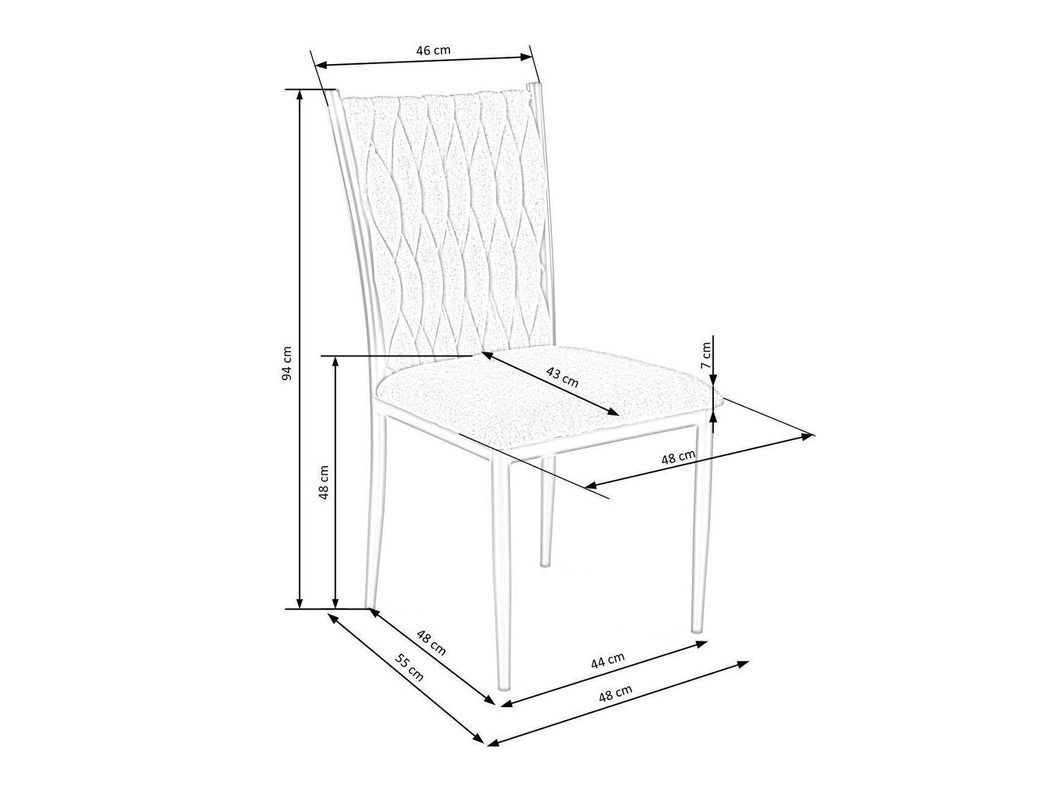 Spisestue-sæt Houston 1140