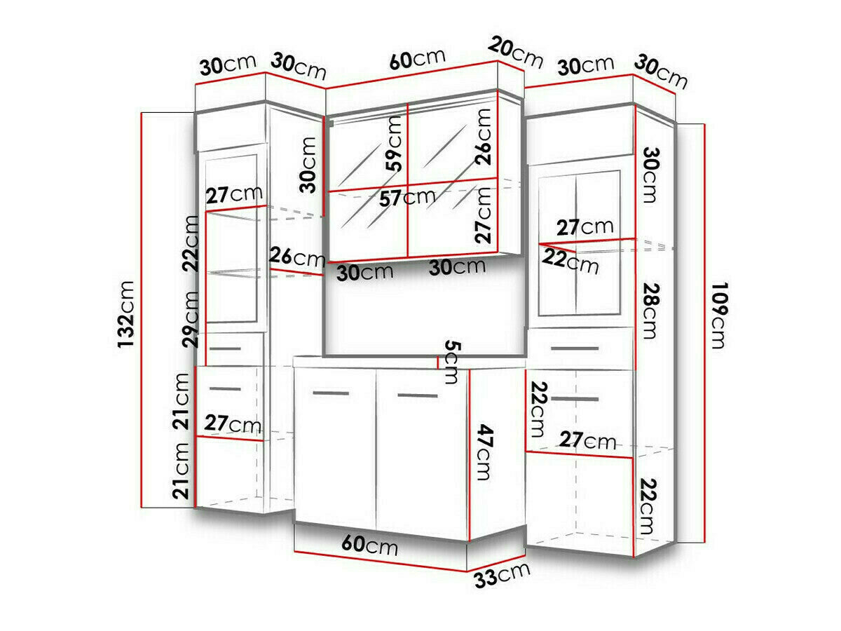 Badeværelses-sæt Sarasota 140