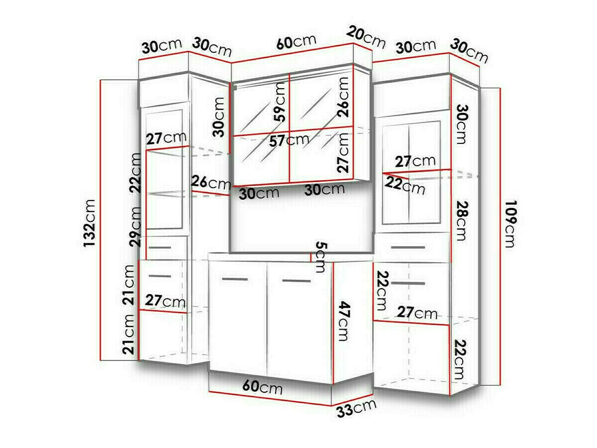 Badeværelses-sæt Sarasota 140
