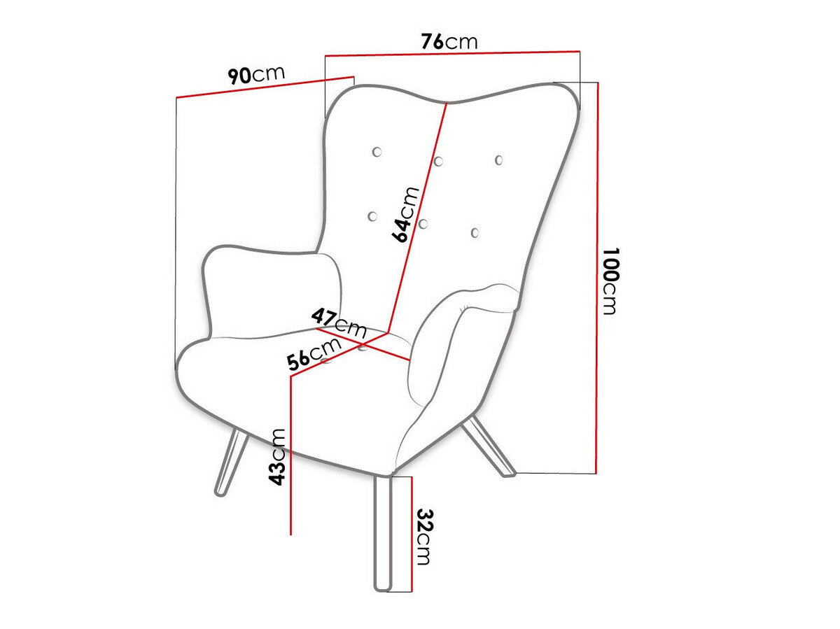 Lænestol Clovis 106