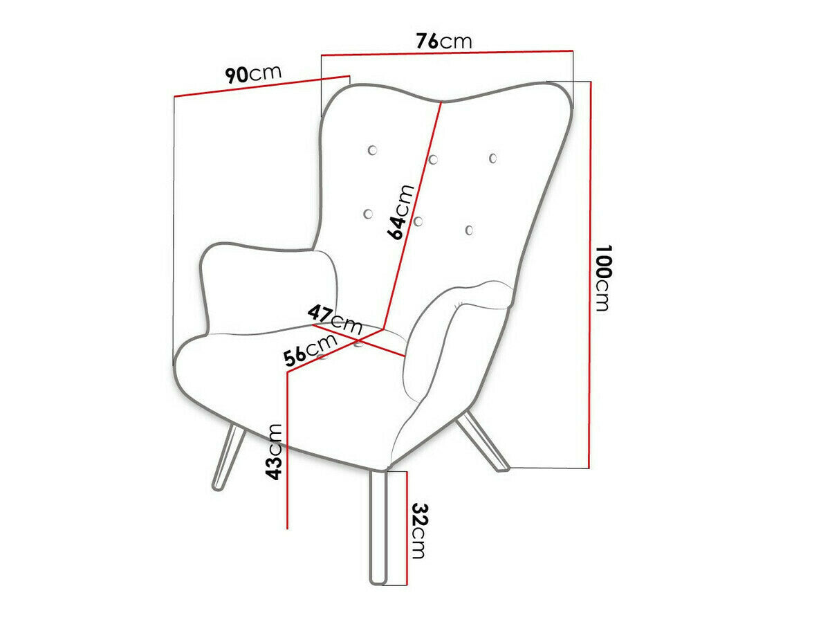 Lænestol Clovis 106