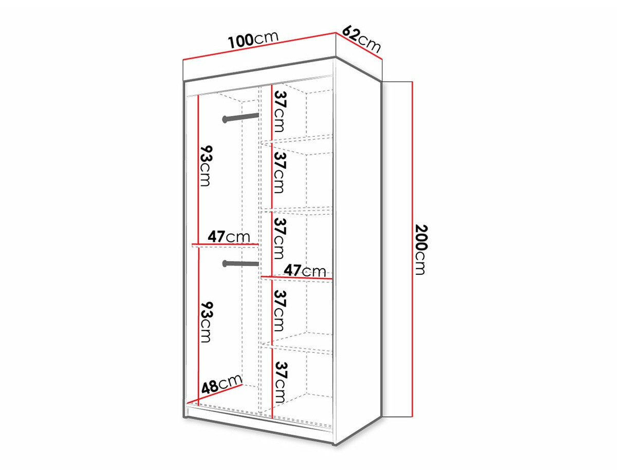 Garderobeskab Hartford 307