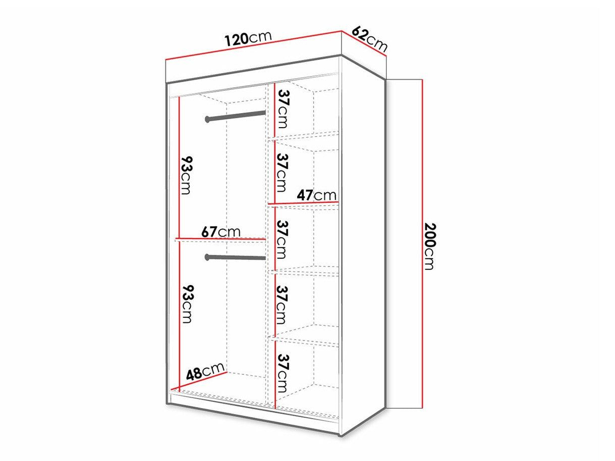 Garderobeskab Hartford 309