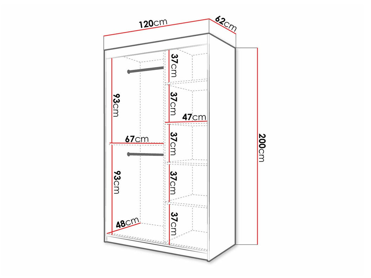 Garderobeskab Hartford 309